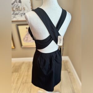 5 for $30 NWT! FOREVER 21 Black Dress with Cross-Back
